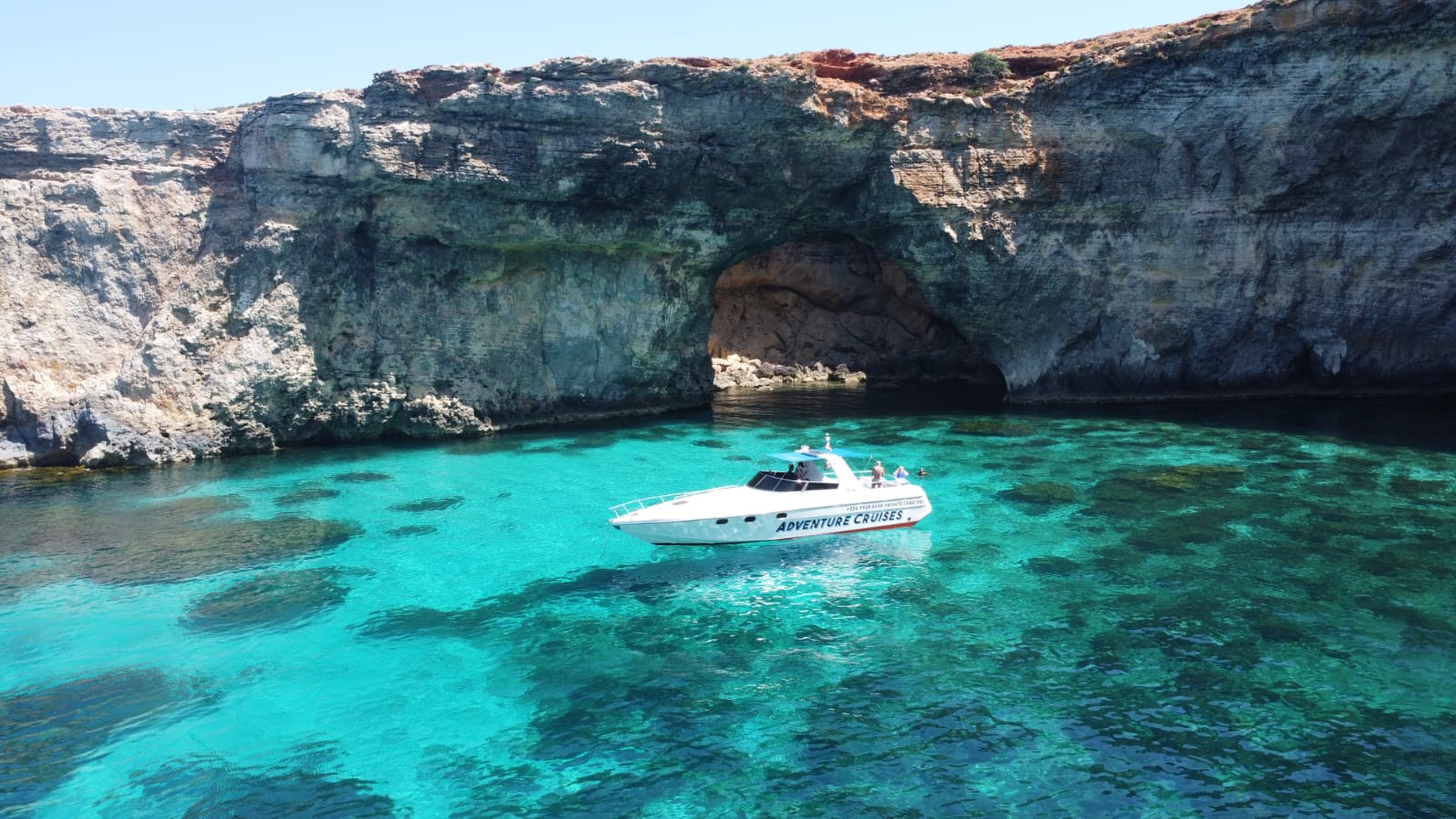 Speedboat Sliema: Comino Blue Lagoon, Crystal Lagoon & Caves